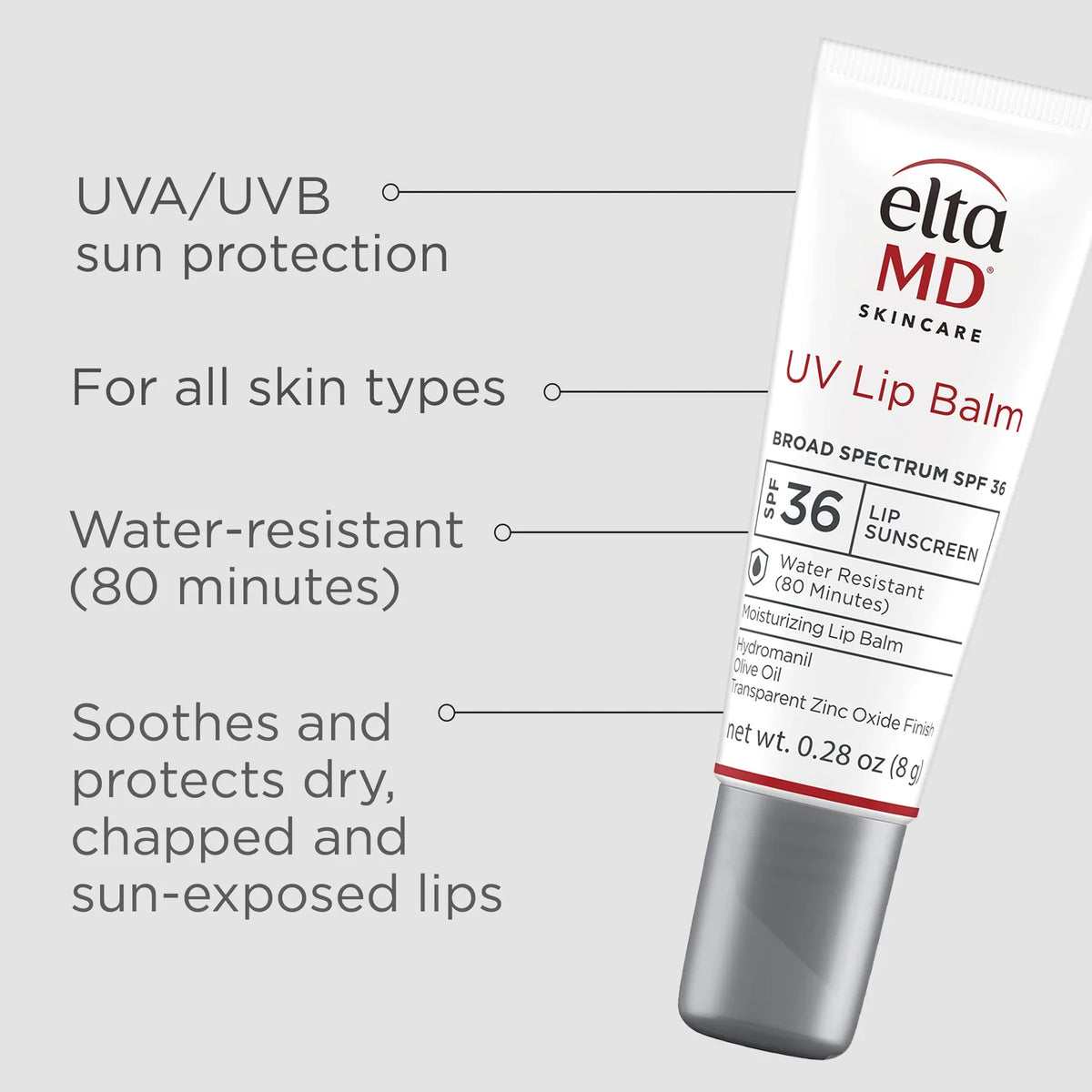 UV Lip Balm Broad Spectrum SPF 36