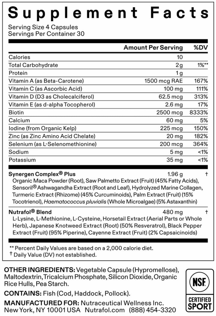 Nutrafol - Womens Balance 3 month supply