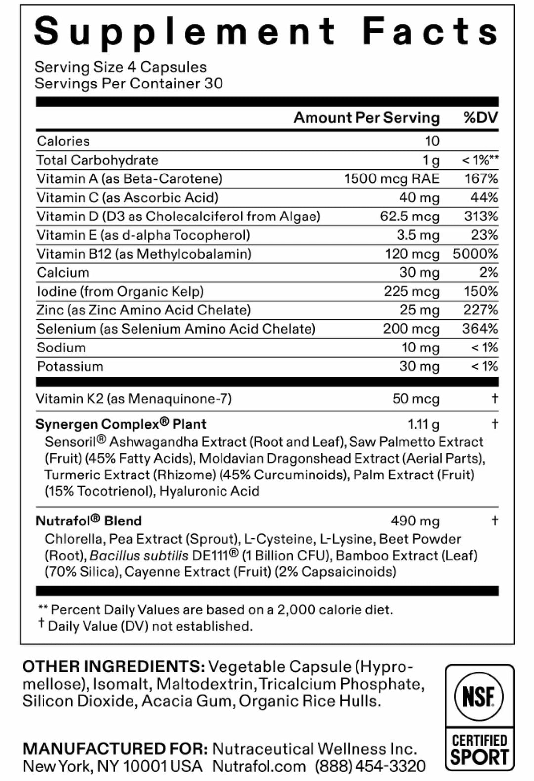 Nutrafol - Women&